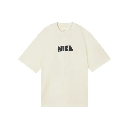 Nike Комплект с короткими рукавами T-рубашка Женская Экрю