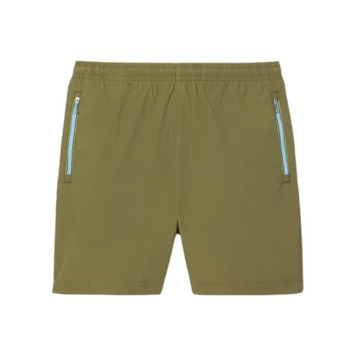 Lacoste Повседневные шорты Мужские Хаки зеленый