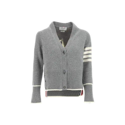 THOM BROWNE Серые Женские Свитеры