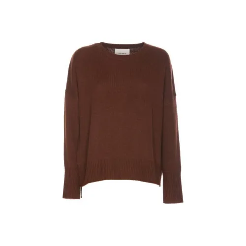 Lisa Yang Свитер Женский Темно-умбровый
