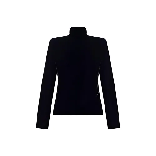 SAINT LAURENT T-рубашка Женская Черная