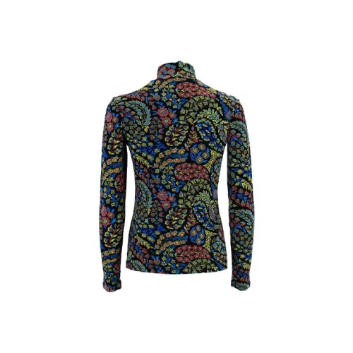 ETRO Черные Женские Т-рубашки