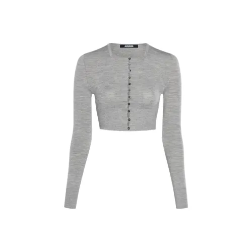 Jacquemus GREY/Серый Женские Свитеры