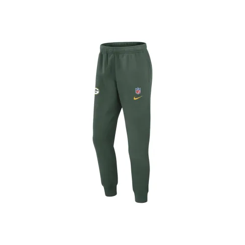 nike NFLClub Зеленый Bay Packers Sideline Team Issue Спортивные брюки Мужской Fir