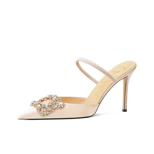 Zubumei Низкий каблук Высокие каблуки Женские