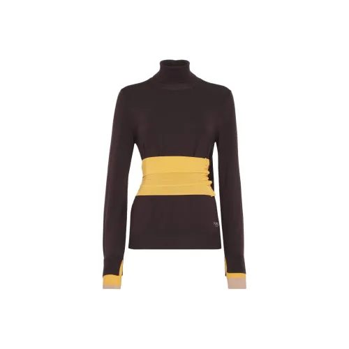 FENDI Свитер Женский Темно-фиолетовый