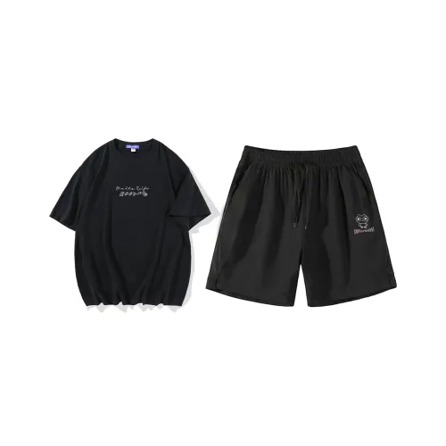 Unite Life HOODS Повседневная Спортивная Одежда Унисекс Черный