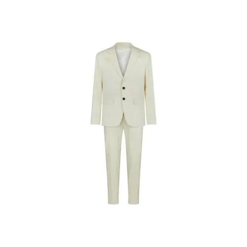 DSQUARED 2 SS24 Бизнес-костюм мужской цвет сливочный