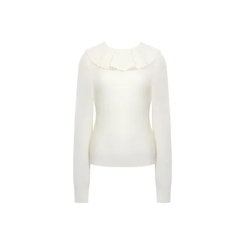 Caroline Экрю Женские Свитера