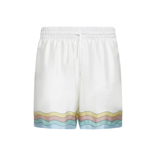 CASABLANCA Повседневные шорты Мужские Белые