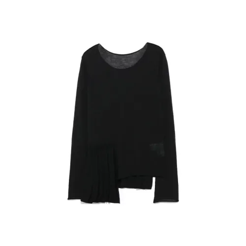 Yohji Yamamoto Черные Женские Свитера