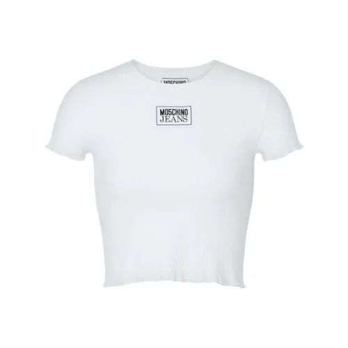 MOSCHINO Белые Женские Футболки