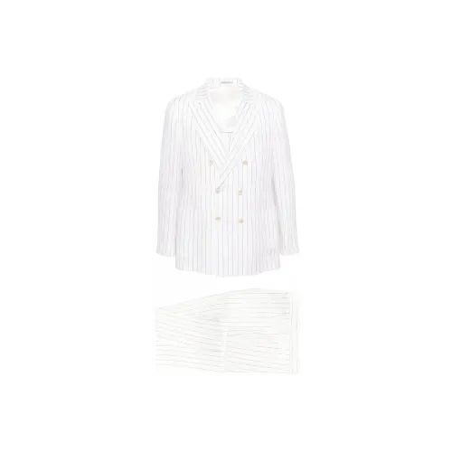 BRUNELLO CUCINELLI FW23 Бизнес-костюм мужской белый