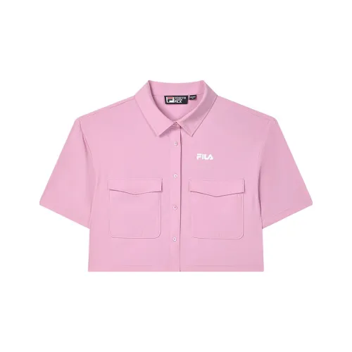FILA Concubine Розовый Женские Короткие Топы