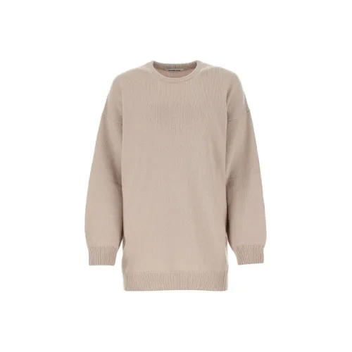 Balenciaga Свободный крой Свитер Женский Светло-коричневый