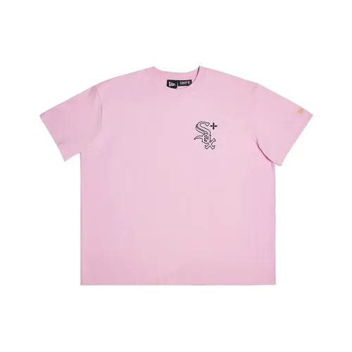 Коллекция совместного проекта SMFK X Mlb X New Era T-рубашка Женская Розовая