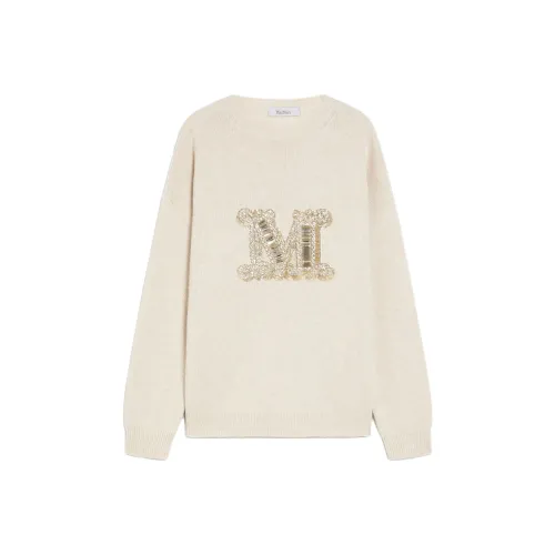 MaxMara Бежевые Женские Свитеры