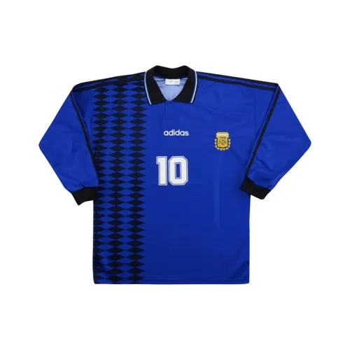 Adidas Originals Футбол Джерси Мужской Синий