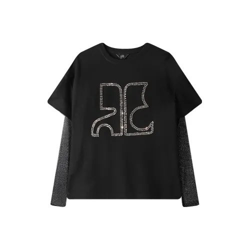 LOUISY AO T-рубашка Женская Черная