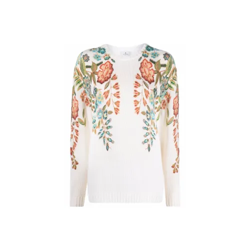 ETRO Белые Женские Свитеры