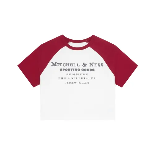 MITCHELL NESS T-Shirt Женская Красная