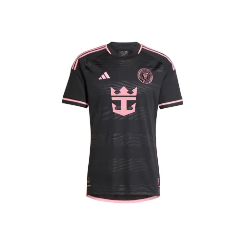 Adidas Inter Miami CF 23 24 Away Jersey Футбол Джерси Игровая версия Miami International Away Мужской Черный