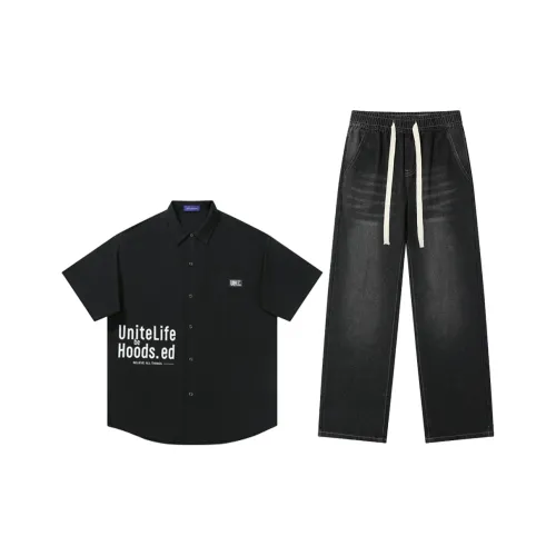 Unite Life HOODS Повседневная Спортивная Одежда Унисекс