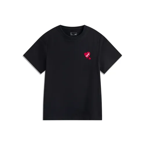 LINING Sports Life Collection T-Shirt Женская Черная