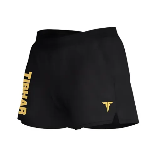 TIBHAR Черный/Золото Мужские спортивные шорты