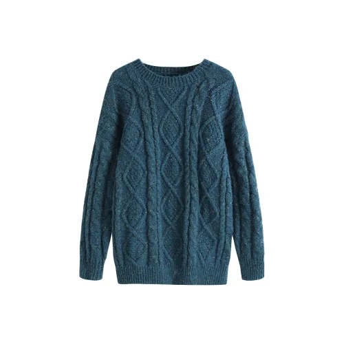 Синие женские свитеры