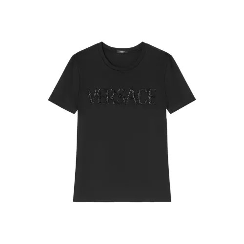 VERSACE Черные Женские Т-рубашки