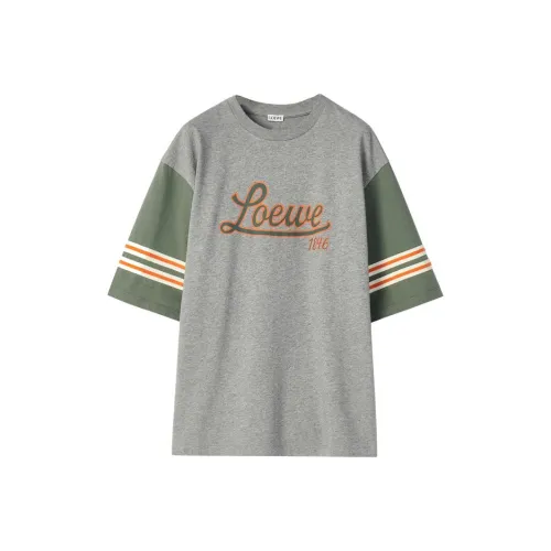 LOEWE Серо-зеленые Женские Рубашки T