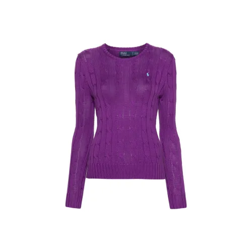 Polo Ralph Lauren SS24 Свитер Женский Фиолетовый
