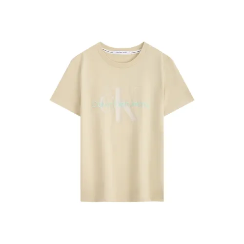 CK Calvin Klein T-рубашка Женская Soy Juice Желтая