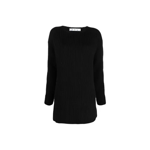 Off Белый FW21 Черный Женские Свитеры