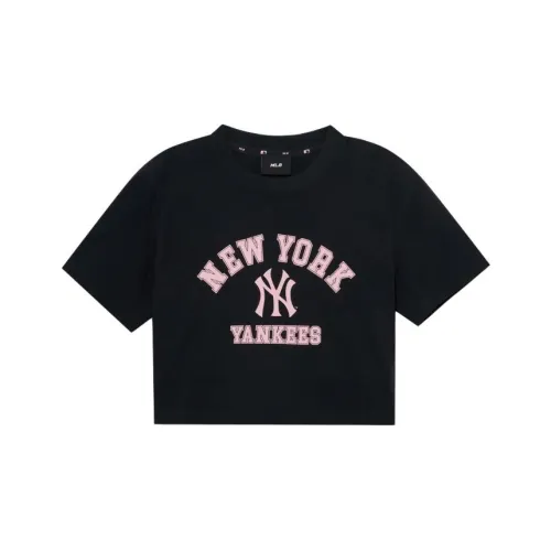 MLB Черные Женские Короткие Топы