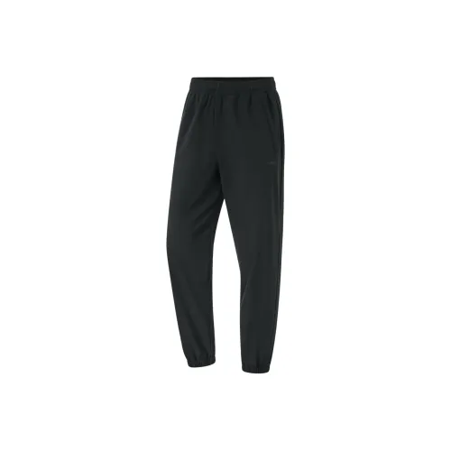 LINING Fitness Series Мужские спортивные брюки черного цвета