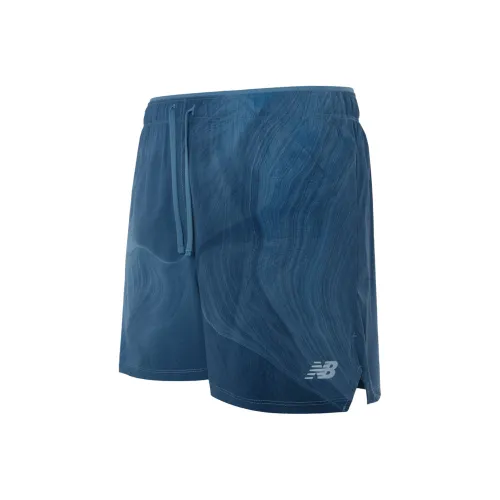 New Balance совместный бренд Агат Синий Мужские Повседневные Шорты