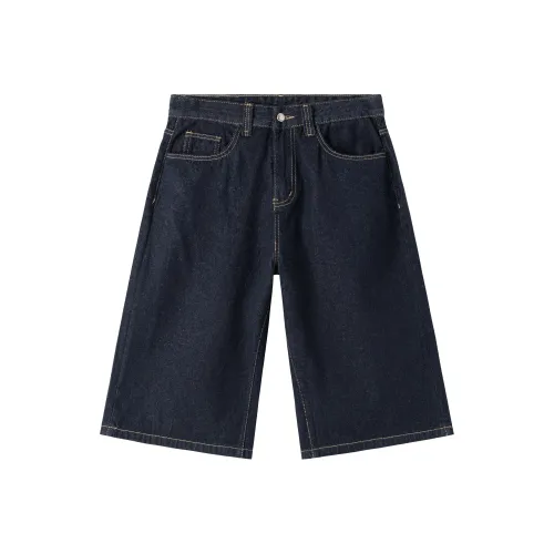 RO11ROCKET SS25 Джинсовые шорты Унисекс Синий