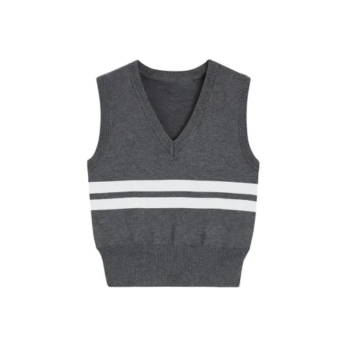 PAIN OR PLEASURE Весна-осень Майка Женская Серого цвета