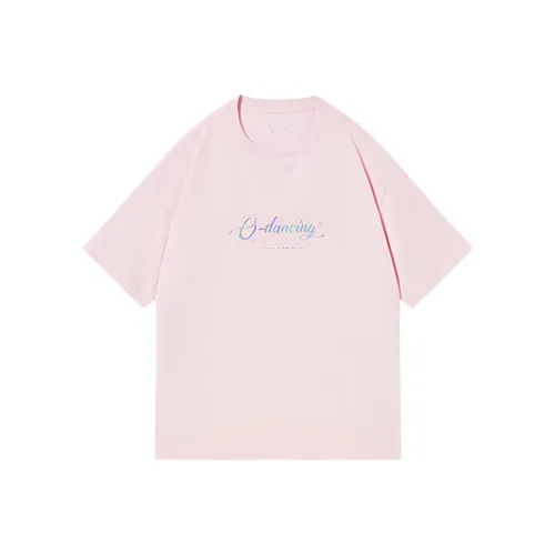 QIAODAN T-рубашка Женская Чертополох Розовый