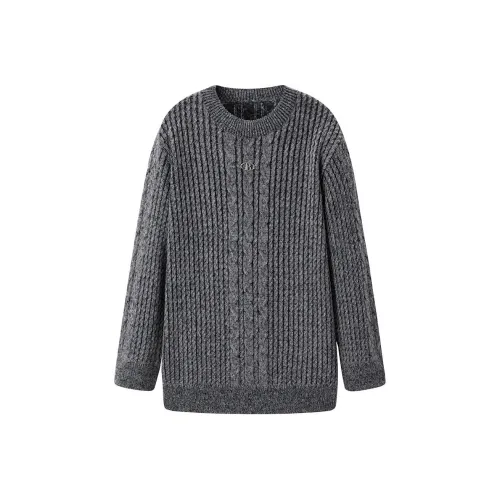 PEACEBIRD Серый Женские Свитеры