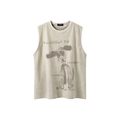 FEIERDAOSHANGDEMAO Топ без рукавов Мужской