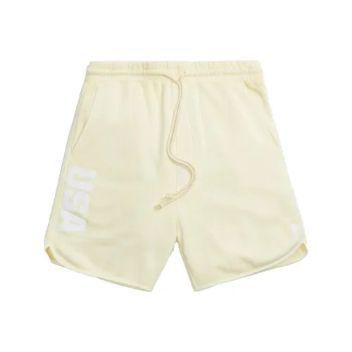 KITH SS21 Повседневные шорты Unisex Light Желтый