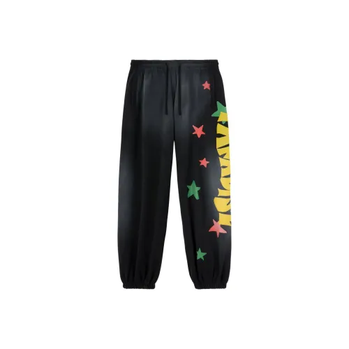 PALM ANGELS Мужские спортивные брюки черного цвета