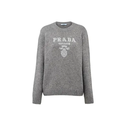 PRADA Серые Женские Свитера