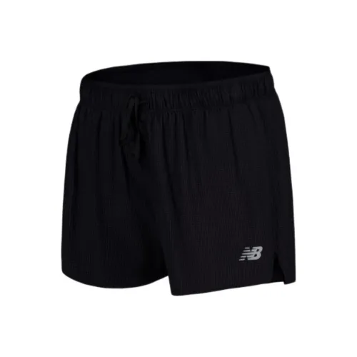 New Balance Мужские спортивные шорты черного цвета