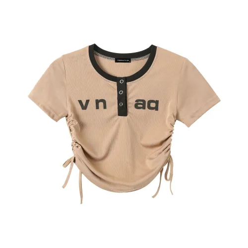 EIDOLON GRAIN T Рубашка Женская Кофейного цвета