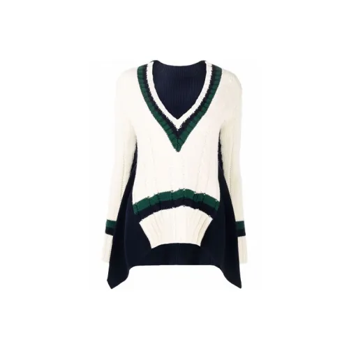 sacai Белый Женские Свитеры