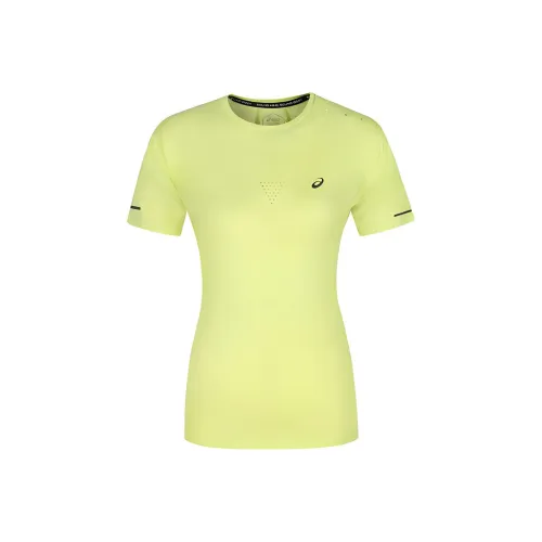 Asics T-Shirt Женская Неоново-Желтая